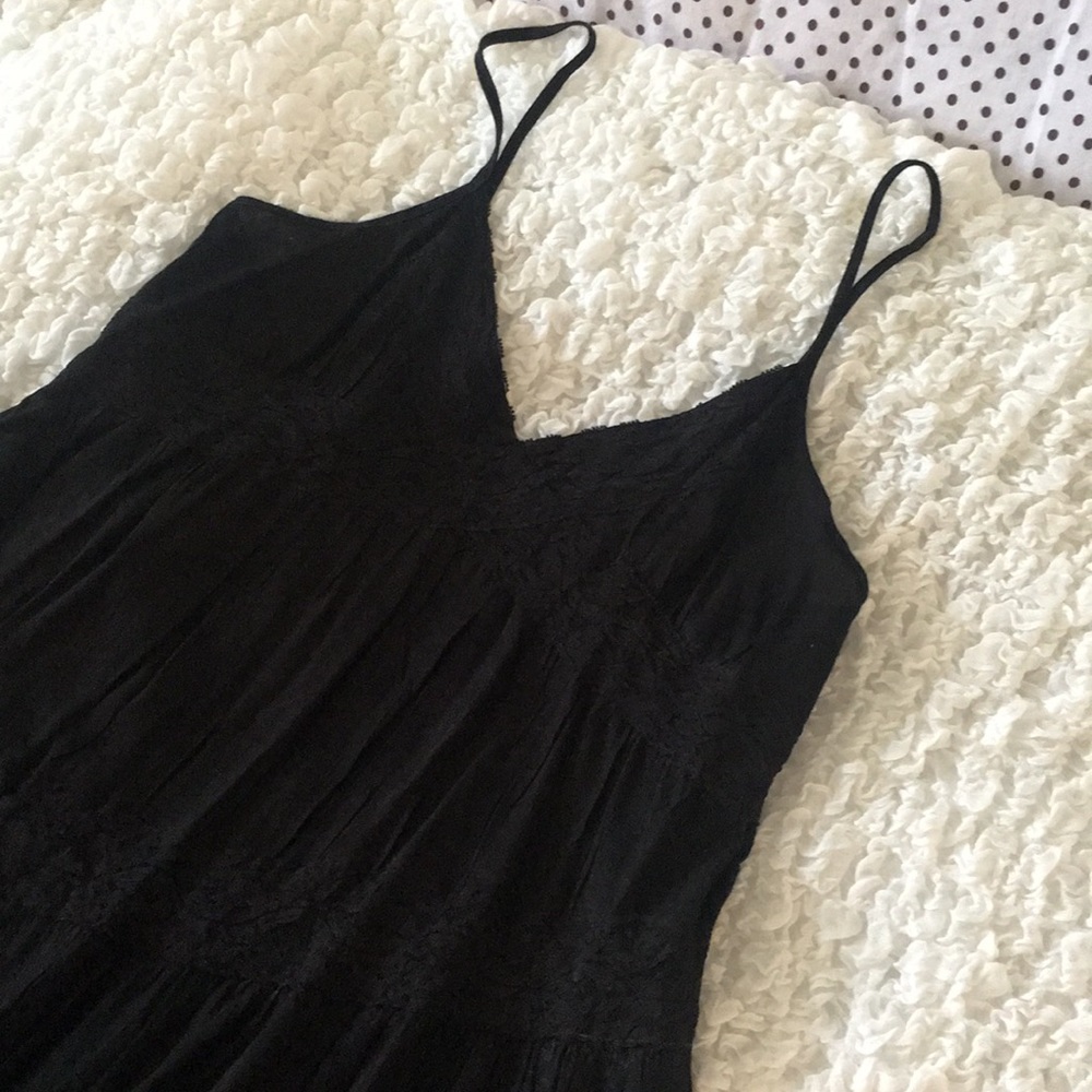 NWOT Black Lace Summer Flowy Dress